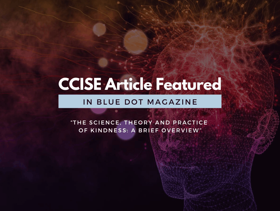 CCISE Article Featured in Blue Dot Magazine