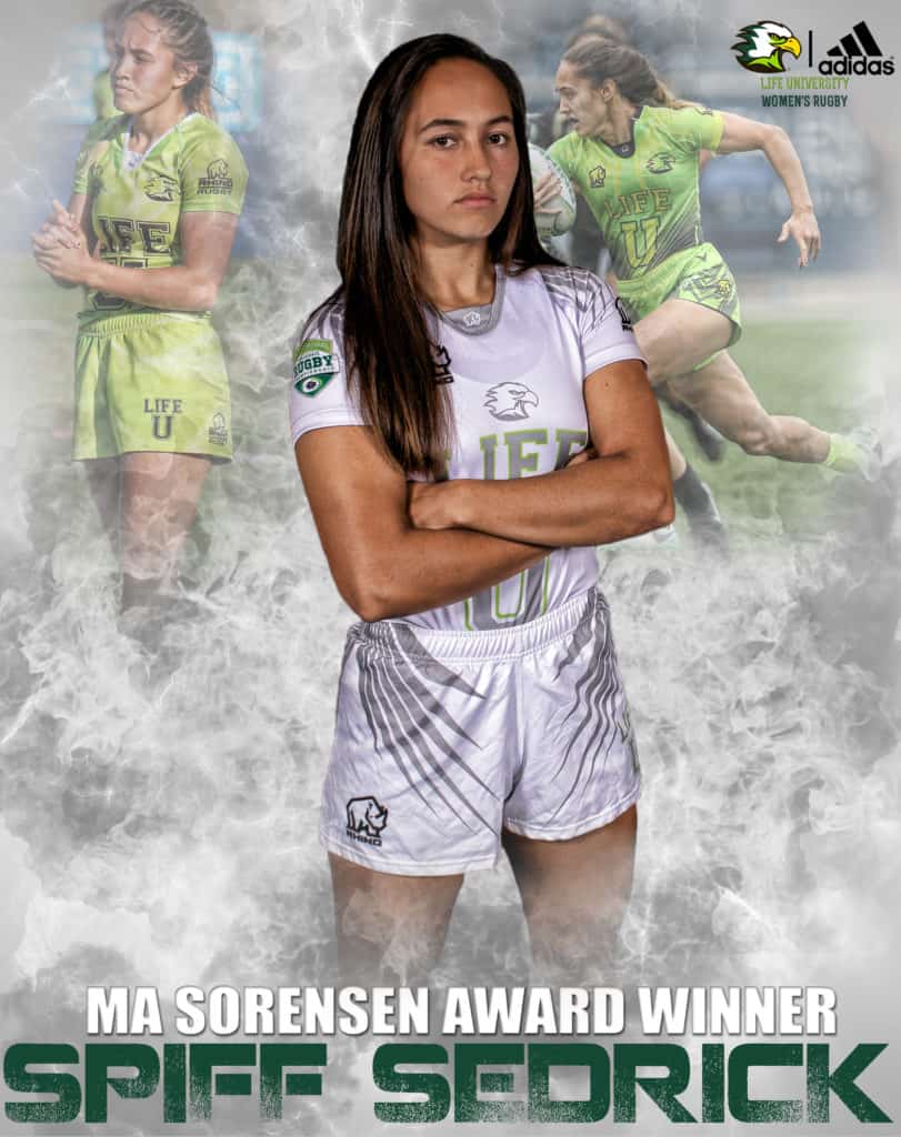 Life U Womens Rugby Captain Spiff Sedrick Named Ma Sorenson Award