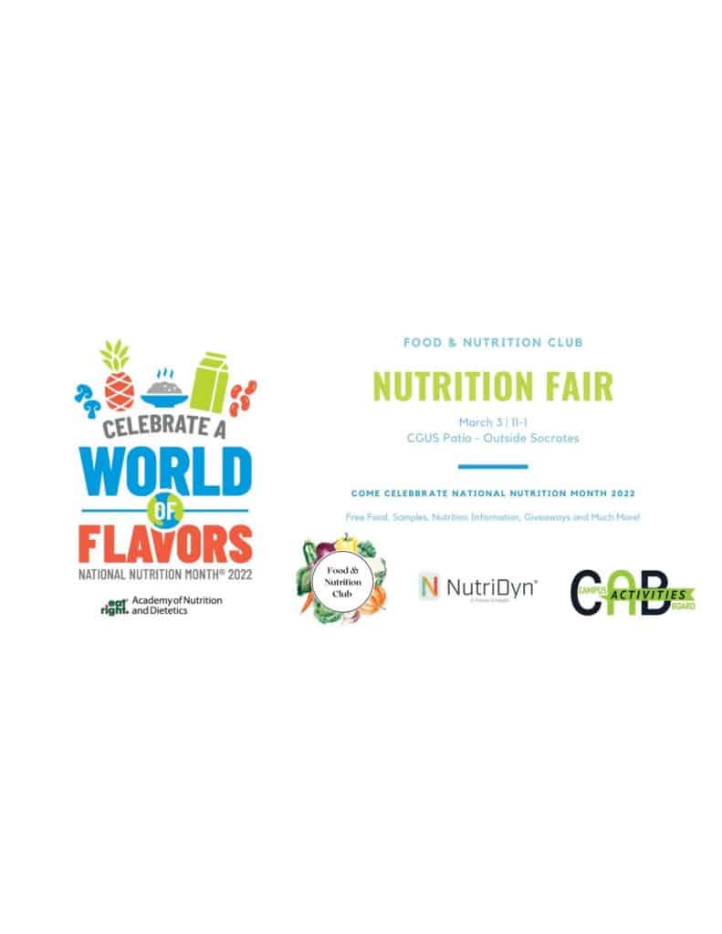 Nutrition Fair Flyer