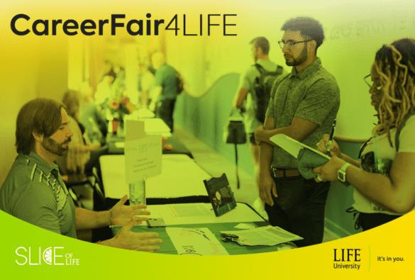 Slice careerfair4life