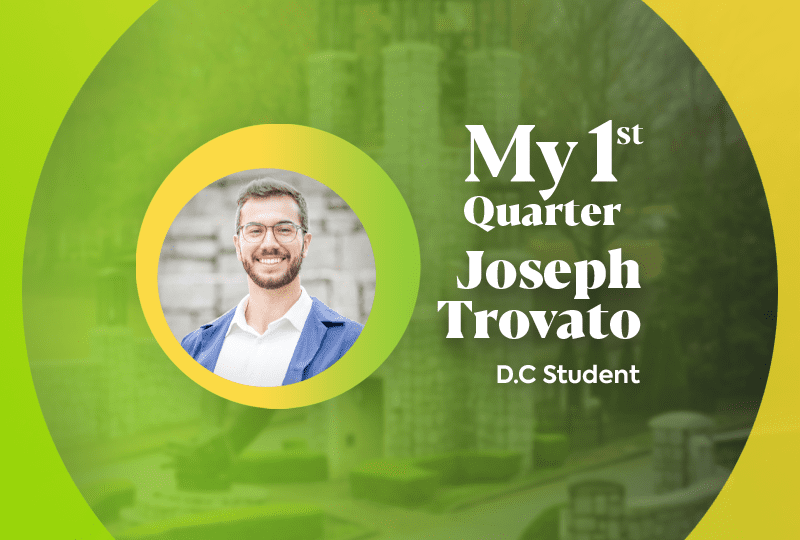 My First Quarter- Joseph Trovato