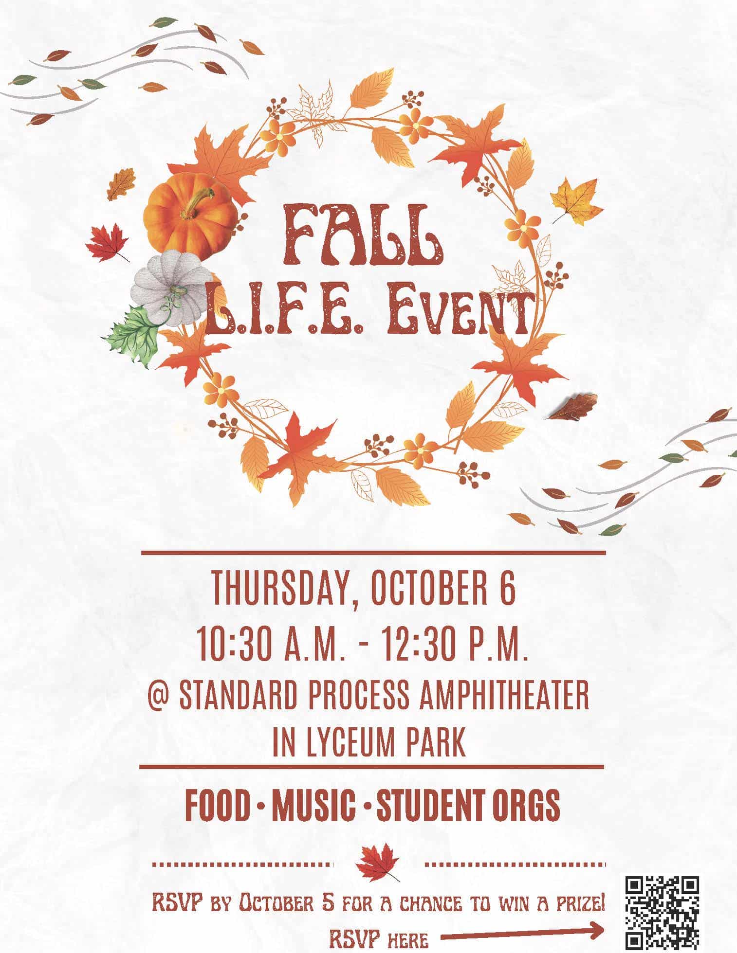 Fall LIFE Event