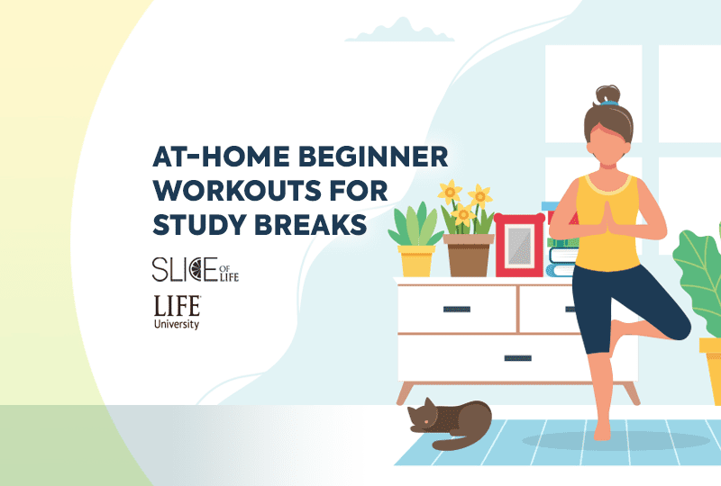 At-Home Beginner Workouts for Study Breaks