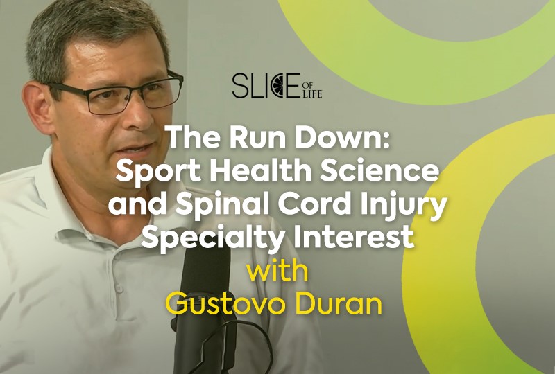 The Run Down: Sport Health Science and Spinal Cord Injury Specialty Interest, with Gustavo Duran – Podcast