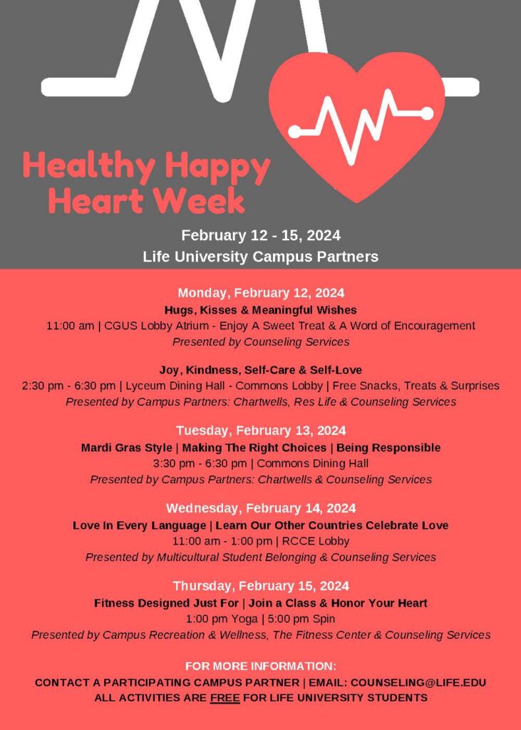 Healthy Happy Heart Week 2024