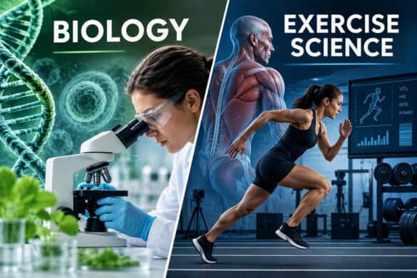 Bioogy & exercise science graphic